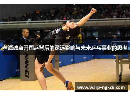 黄海诚离开国乒背后的深远影响与未来乒乓事业的思考